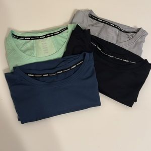 Under Armour running shirts 4 pack